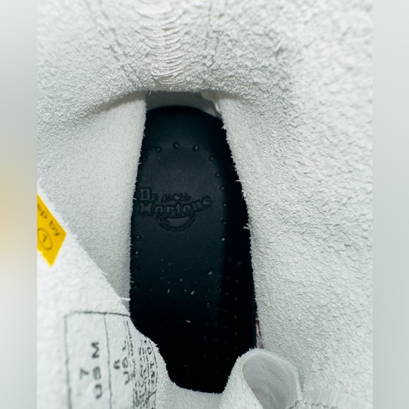 Dr. Martens 1460 Pascal Virginia Soft Leather Boots White US Woman 8, US… - Picture 7 of 14